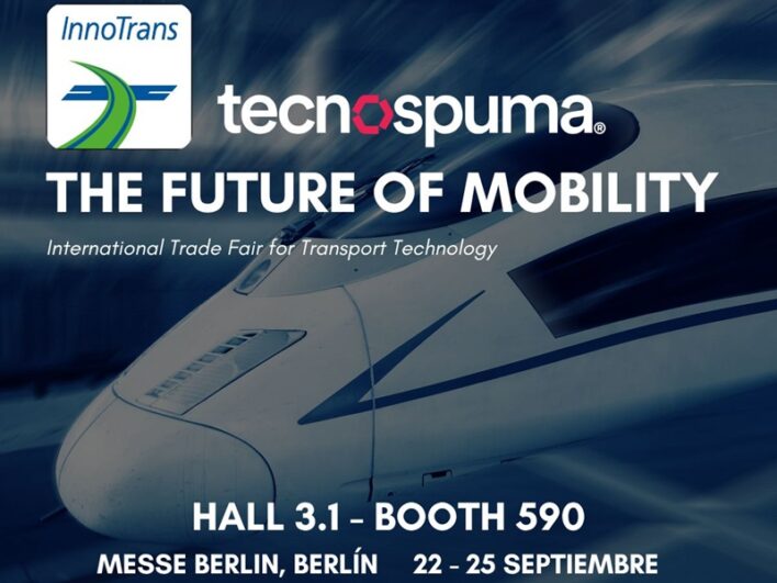 Tecno Spuma participarà com a expositor a InnoTrans 2026 – BERLÍN (Pavelló 3.1|590)